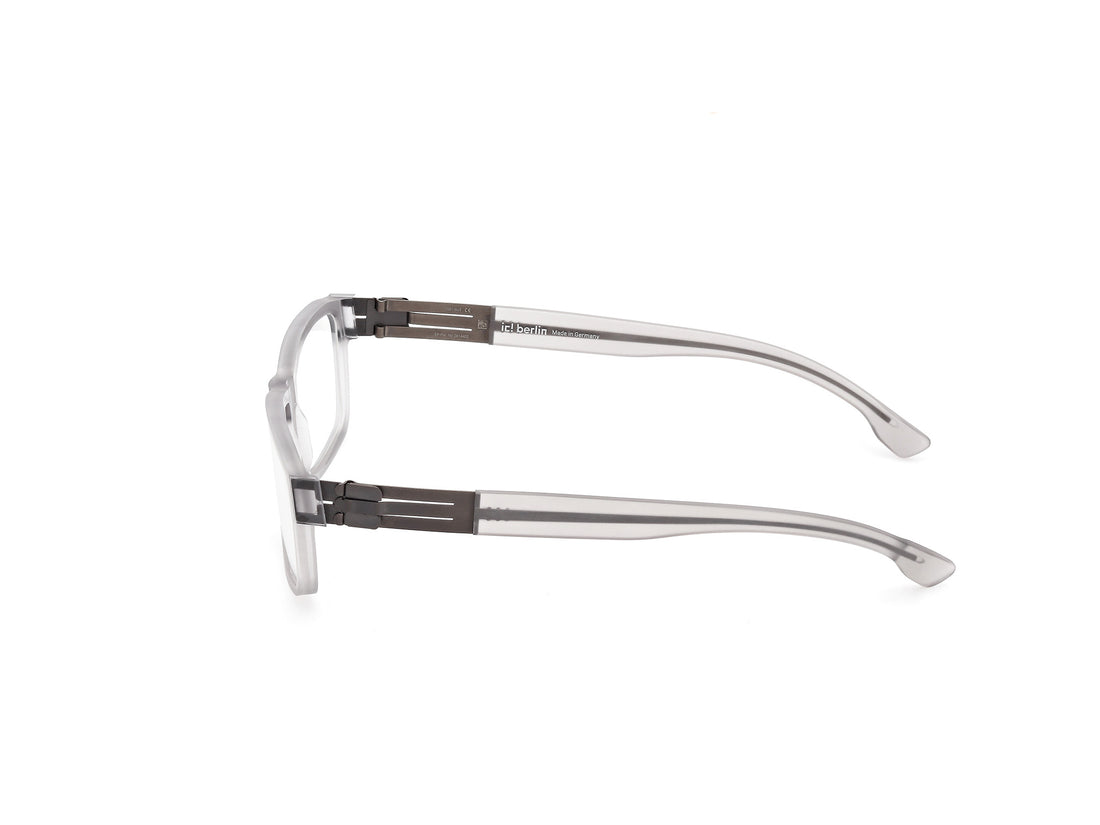Lunettes de vue ic! berlin ic5072 hack 020 gris masculino taille 55mm - Vue détaillée