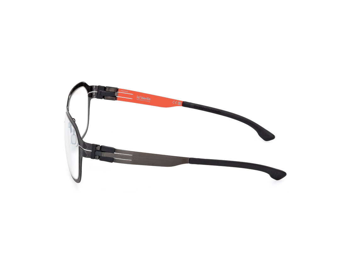 Óculos graduados ic! berlin ic5082 flx_08 02a negro unisex tamanho 54mm - Vista de detalhe