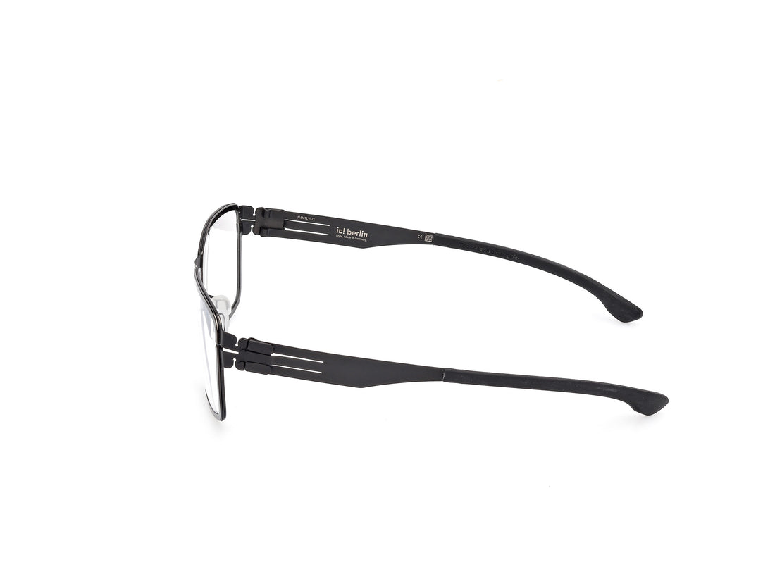 Lunettes de vue ic! berlin ic5114 nitrogen 005 negro masculino taille 57mm - Vue détaillée