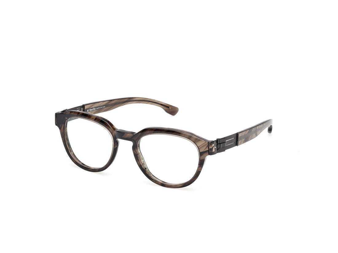 Lunettes de vue ic! berlin ic5150 otis 048 marron oval unisex taille 48mm - Vue principale