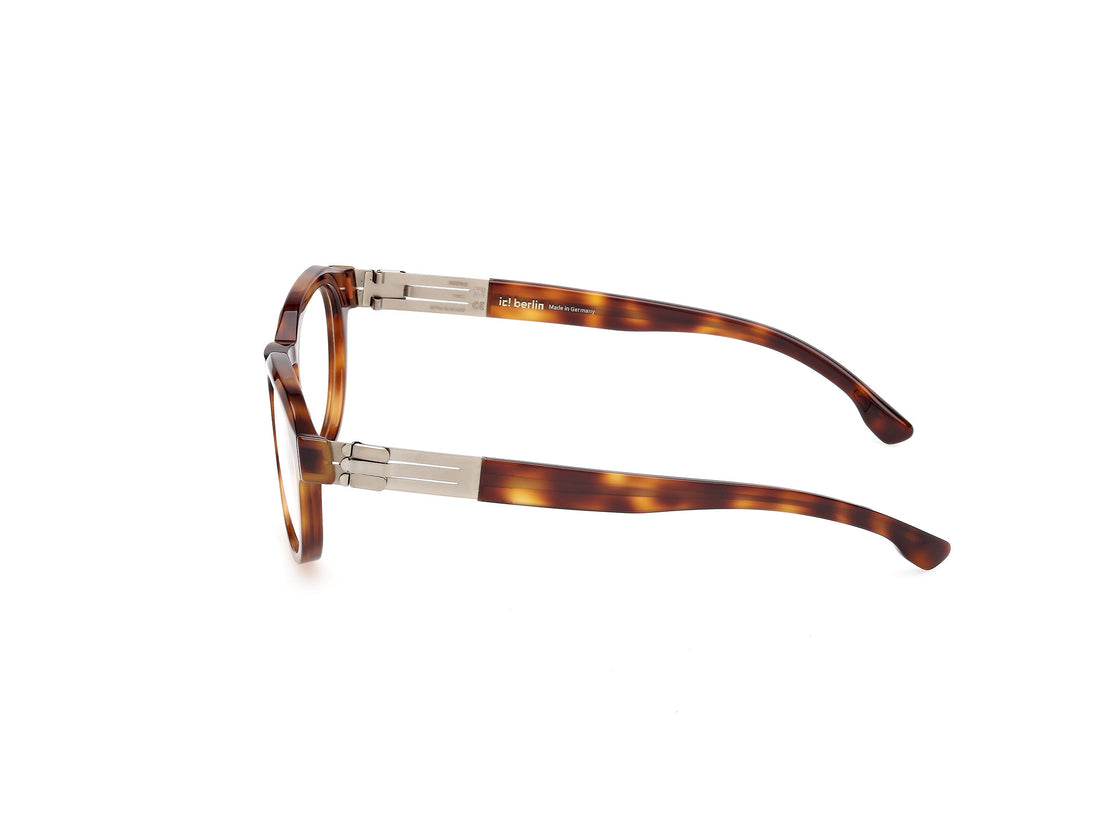 Lunettes de vue ic! berlin ic5150 otis 052 havana oval unisex taille 48mm - Vue détaillée