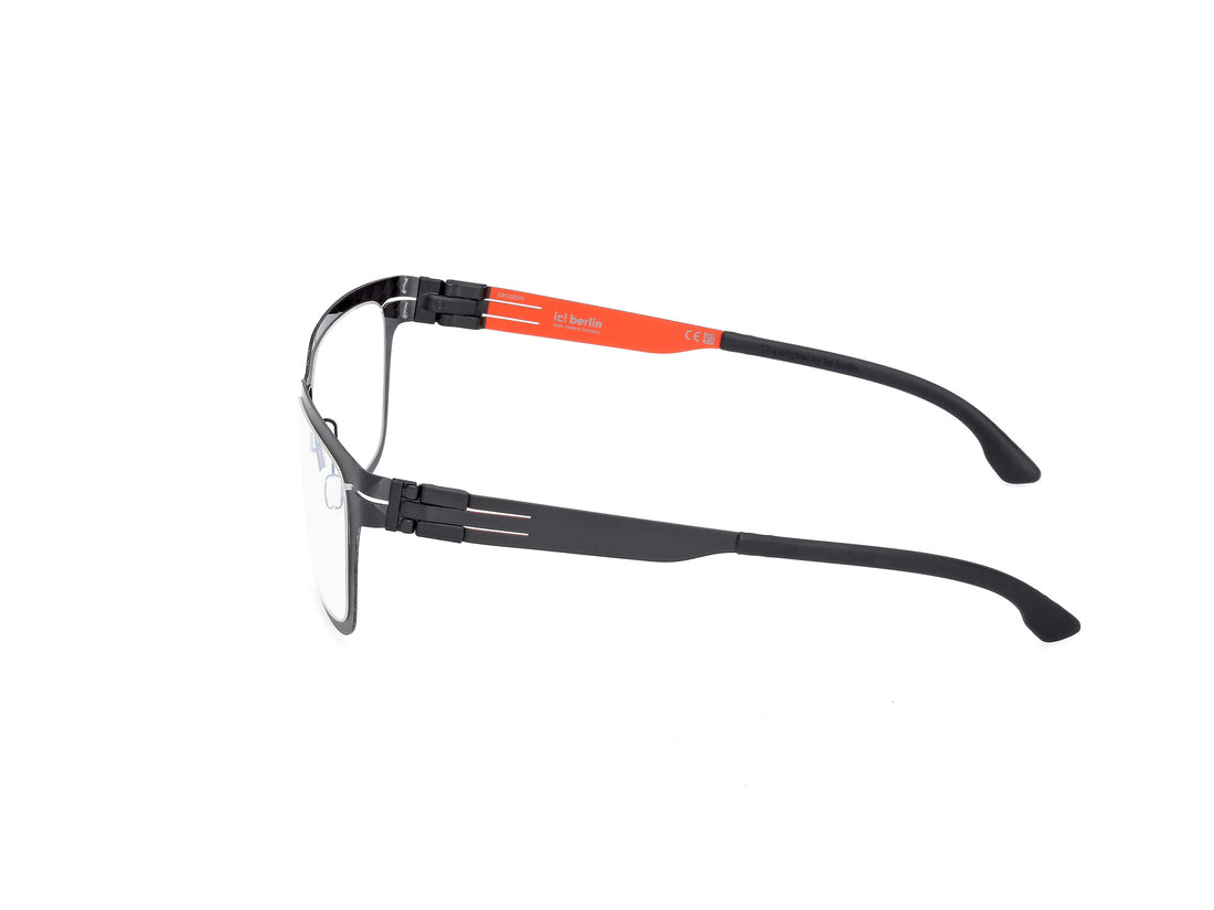 Lunettes de vue ic! berlin ic5151 flx_09 02b negro square masculino taille 55mm - Vue détaillée