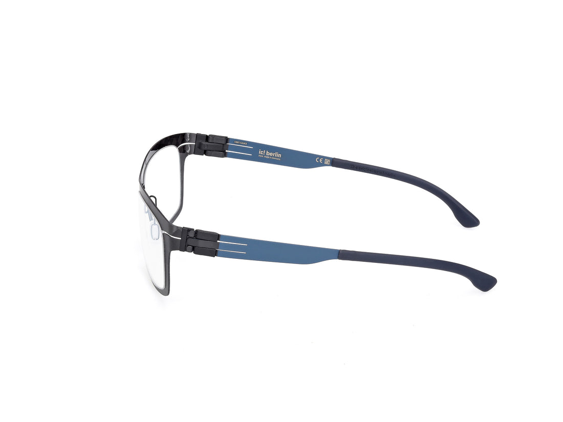 Lunettes de vue ic! berlin ic5152 flx_10 02b negro square masculino taille 54mm - Vue détaillée