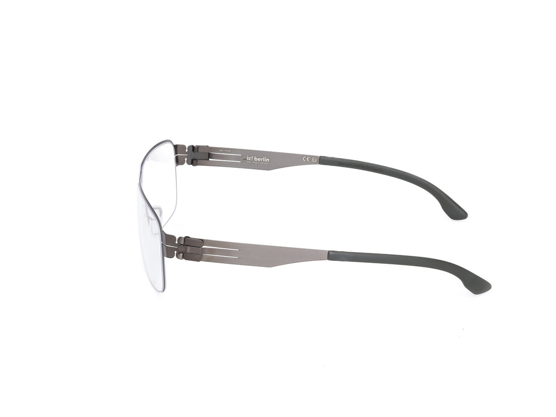 Lunettes de vue ic! berlin ic5156 silvan 002 negro square masculino taille 58mm - Vue détaillée