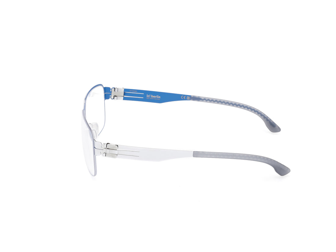 Lunettes de vue ic! berlin ic5156 silvan 086 azul square masculino taille 58mm - Vue détaillée