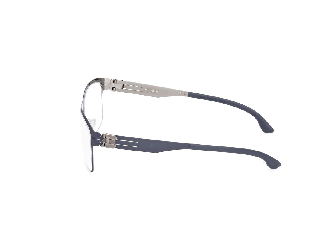 Lunettes de vue ic! berlin ic5157 bert 086 azul browline unisex taille 56mm - Vue détaillée