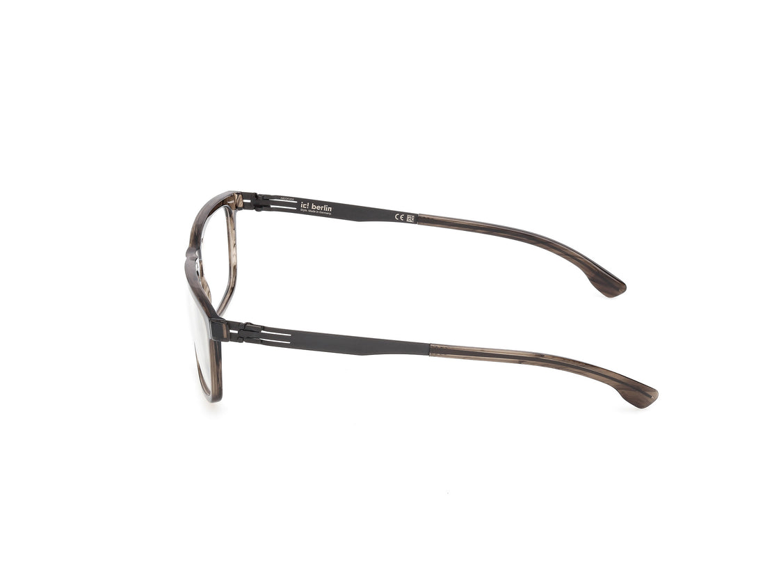 Lunettes de vue ic! berlin ic5160 miles 048 marron browline masculino taille 55mm - Vue détaillée