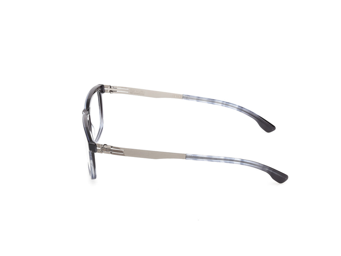 Lunettes de vue ic! berlin ic5160 miles 066 rojo browline masculino taille 55mm - Vue détaillée