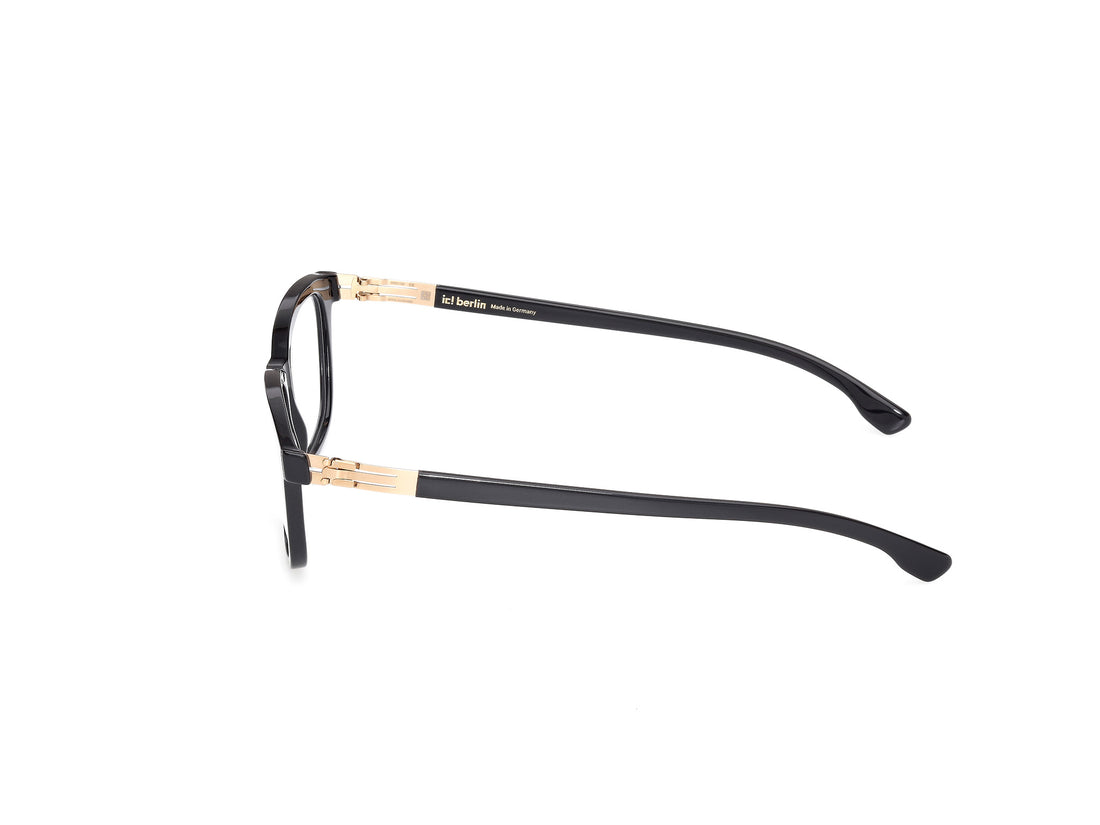 Lunettes de vue ic! berlin ic5162 cynthia 001 negro cat eye femenino taille 53mm - Vue détaillée