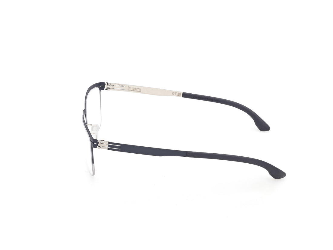 Lunettes de vue ic! berlin ic5165 emmett 086 azul round unisex taille 56mm - Vue détaillée