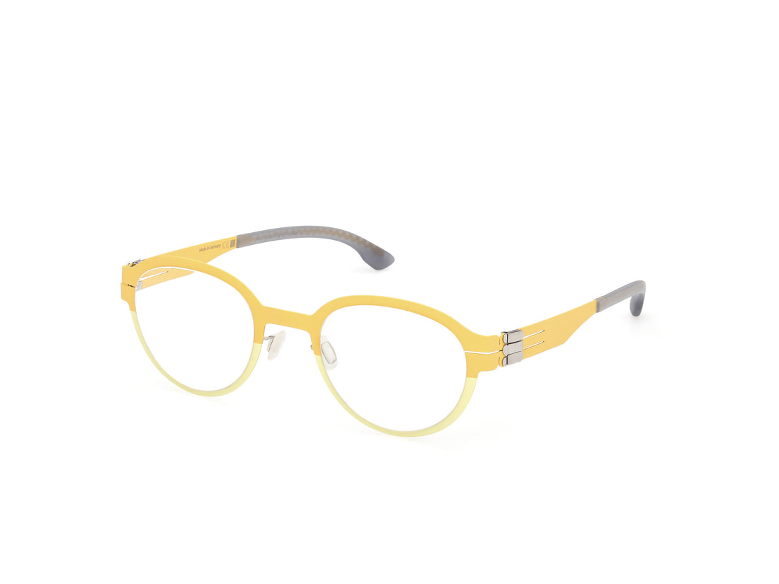 Óculos graduados ic! berlin ic5322 eike 041 amarillo round unisex tamanho 50mm - Vista principal