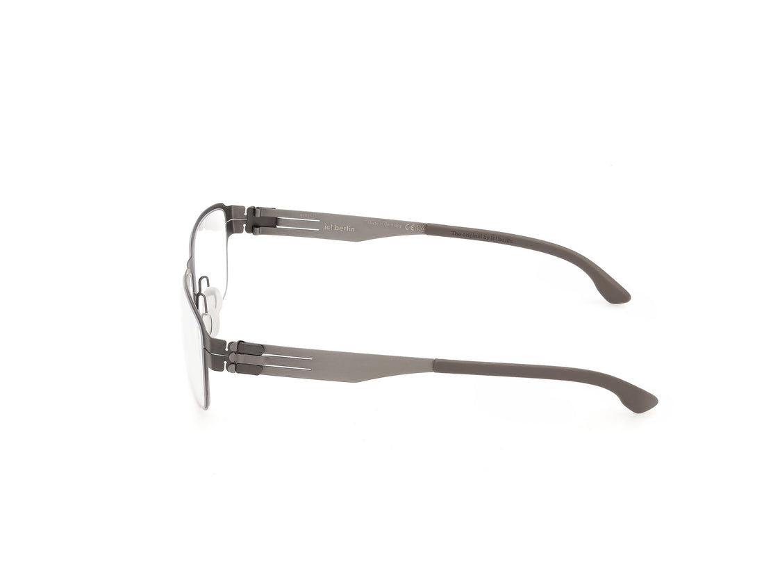 Lunettes de vue ic! berlin ic5358 endi 013 plateado rectangular masculino taille 56mm - Vue détaillée
