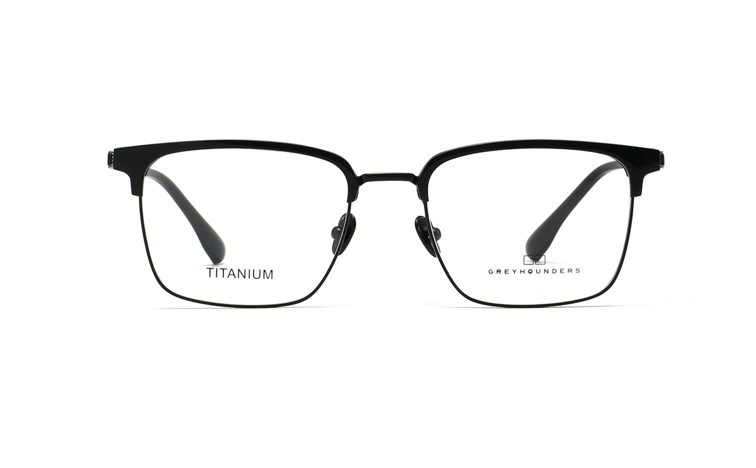 Brillen greyhounders duo c5 s black negro rectangular unisex größe 54mm - Detailansicht