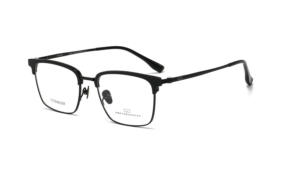 Brillen greyhounders duo c5 s black negro rectangular unisex größe 54mm - Hauptansicht