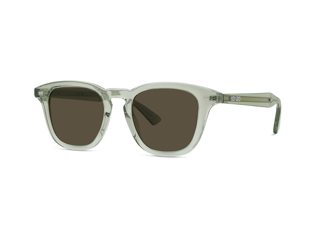 Sunglasses kenzo weave kz40206i 93e green round masculino size 49mm - Main view