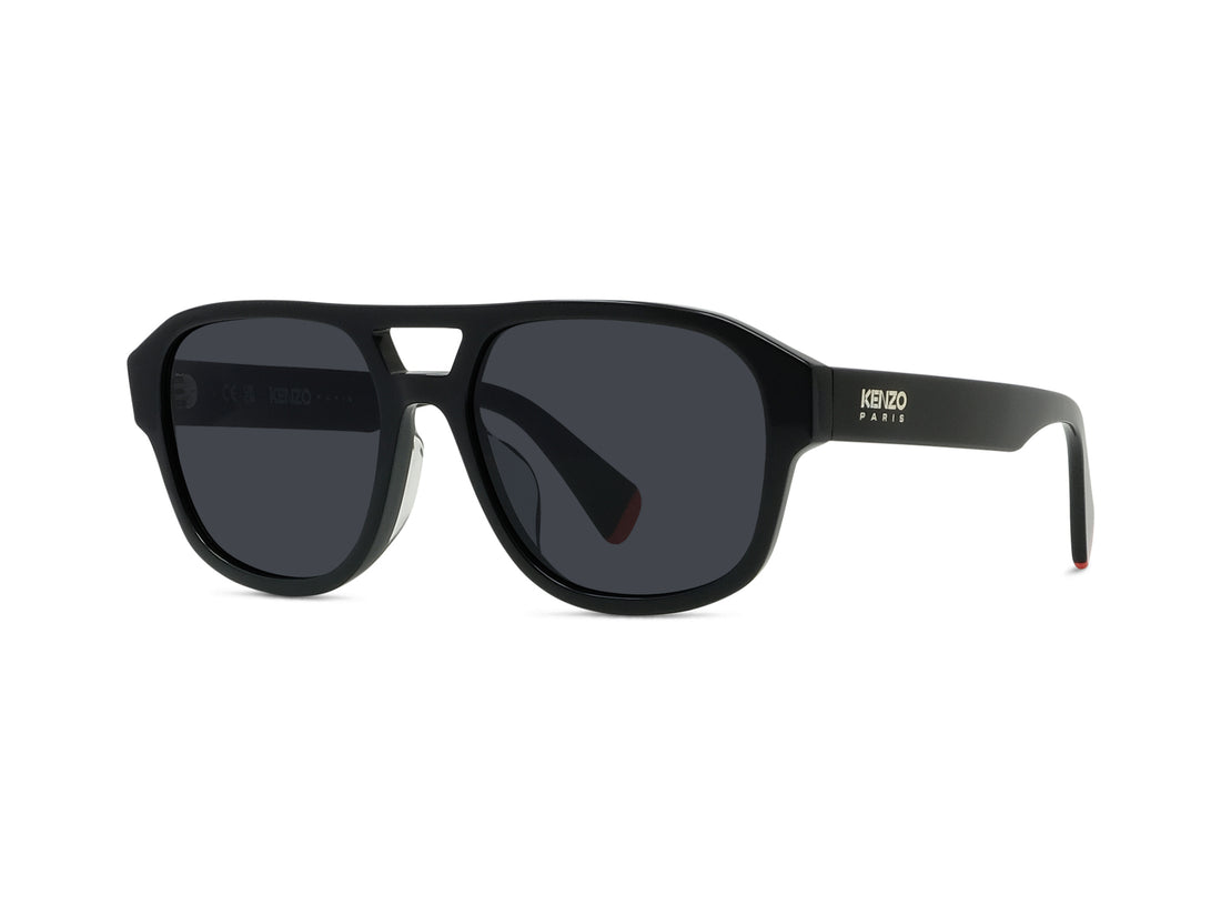 Sunglasses kenzo aka kz40220u 01a black geometric masculino size 55mm - Main view