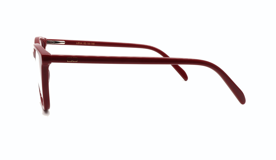 Occhiali da vista greyhounders lena c1 rojo cat eye femenino taglia 52mm - Vista dettagliata