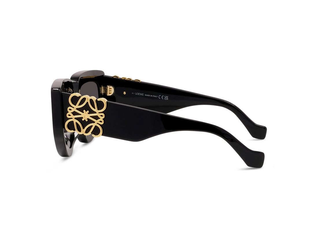 Gafas de sol loewe anagram lw40154u 01a black geometric femenino talla 51mm - Vista de detalle