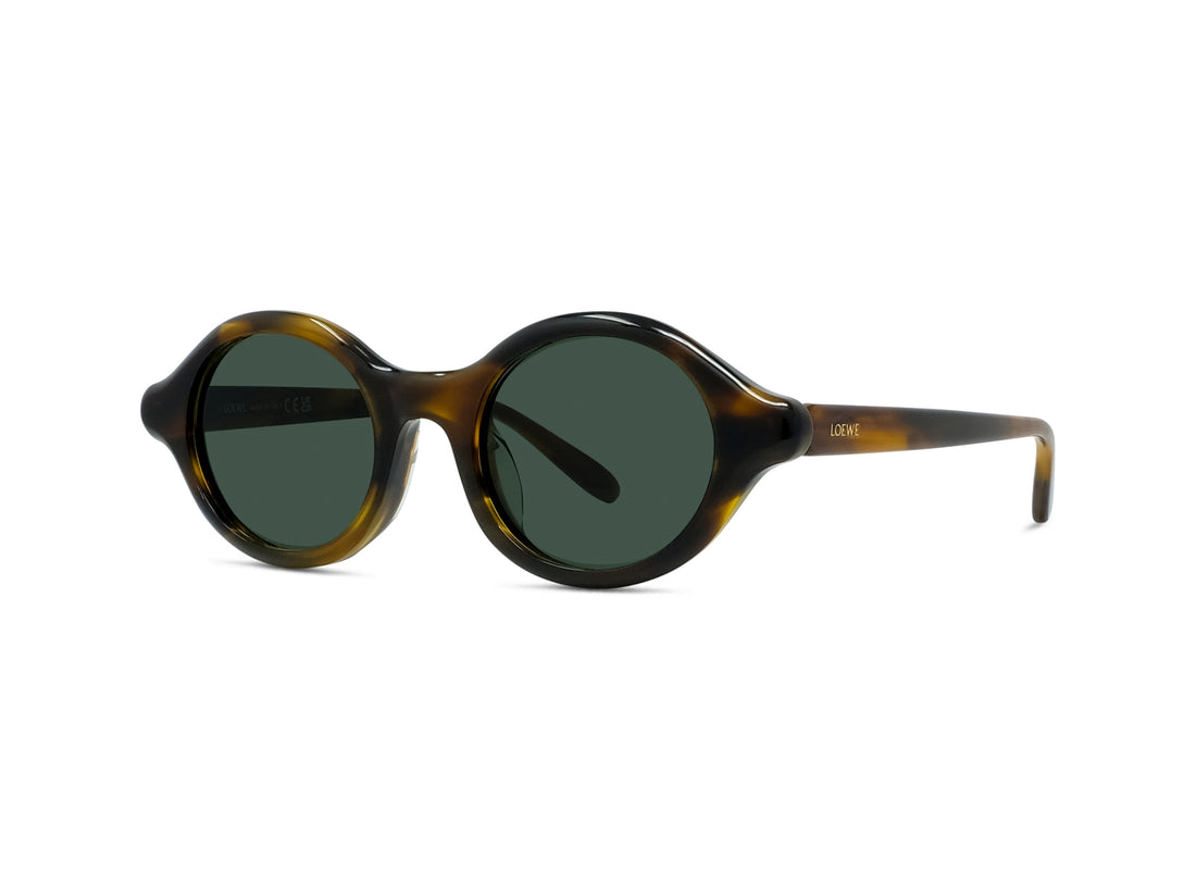 Gafas de sol loewe slim lw40162u 52n havana round femenino talla 48mm - Vista principal