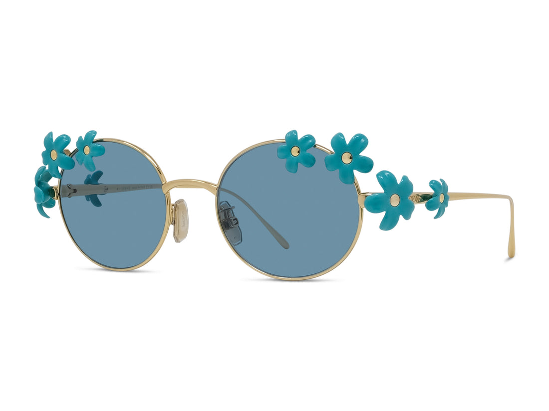 Gafas de sol loewe signature lw40173u 30v gold oval femenino talla 51mm - Vista principal