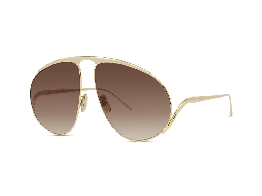 Gafas de sol loewe signature lw40180u 30f gold pilot femenino talla 61mm - Vista principal