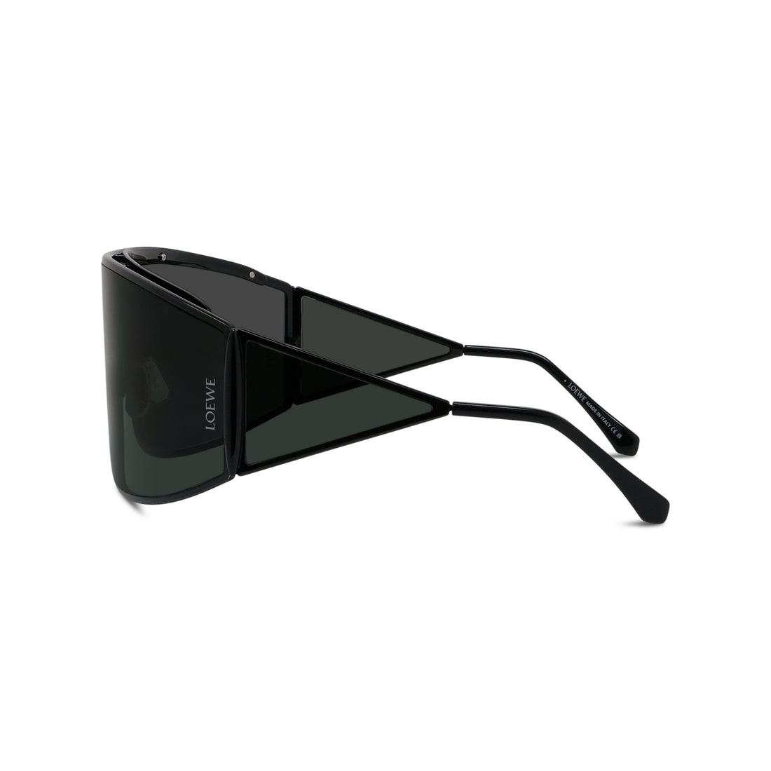 Occhiali da sole loewe signature lw40202u 01a black mask femenino taglia 0mm - Vista dettagliata