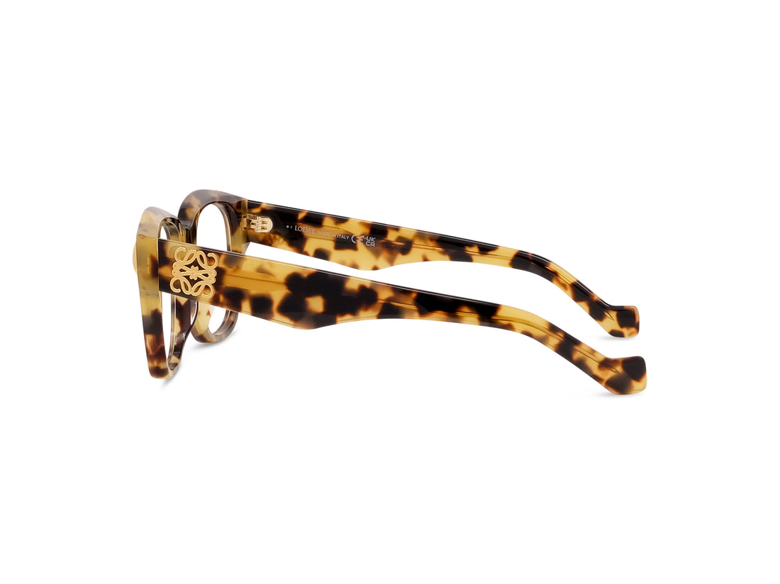 Brillen loewe anagram lw50091i 056 havana geometric femenino größe 50mm - Detailansicht