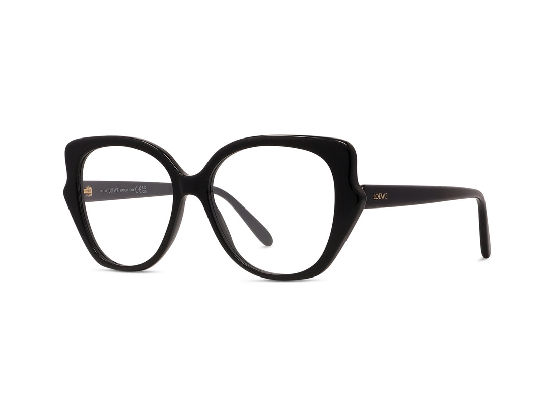 Brillen loewe slim lw50092i 001 black butterfly femenino größe 54mm - Hauptansicht