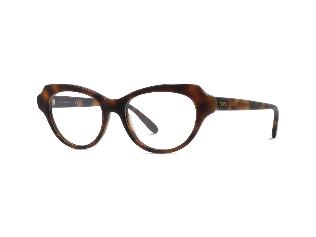 Brillen loewe slim lw50107i 052 havana geometric femenino größe 52mm - Hauptansicht