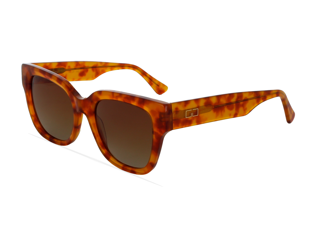 Gafas de sol greyhounders lyra honey amarillo square femenino talla 52mm - Vista principal