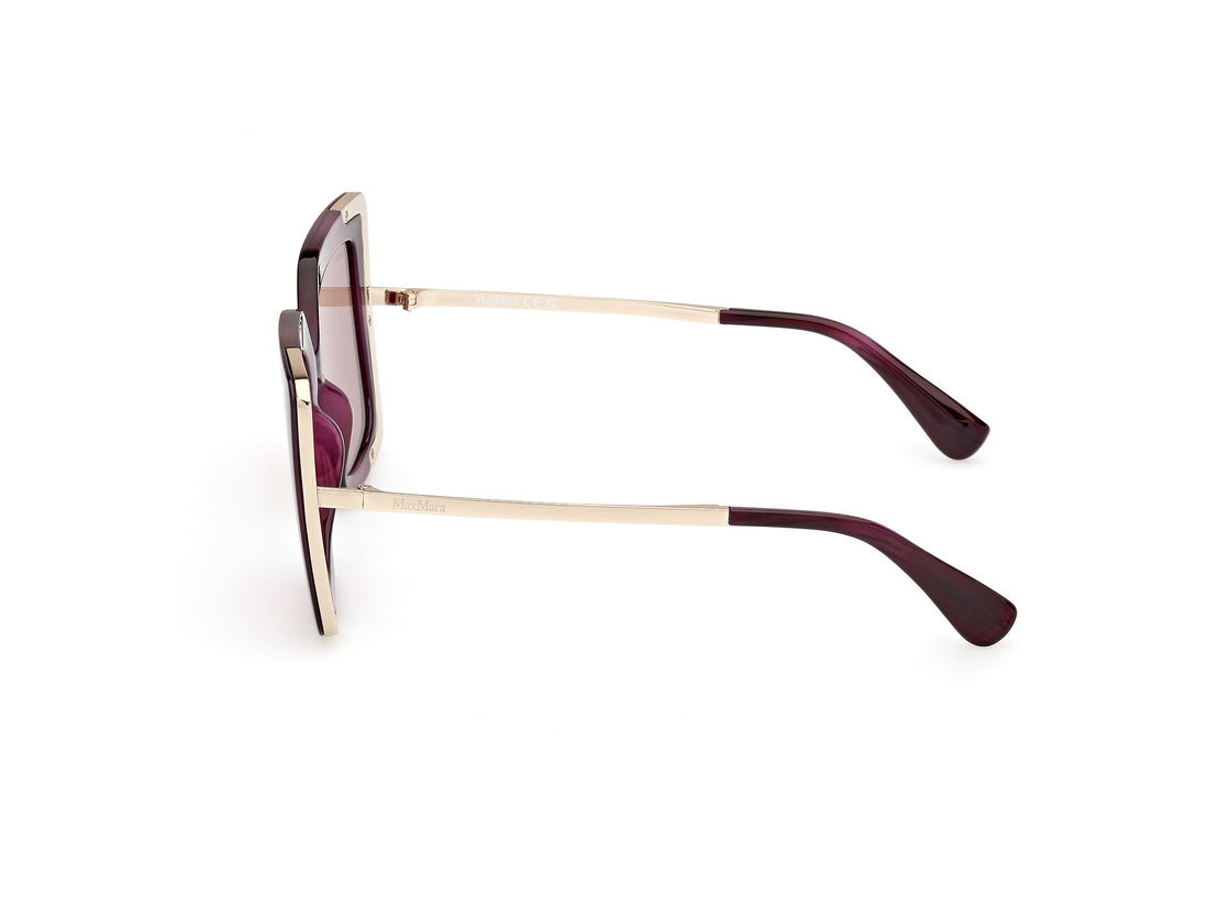 Sonnenbrillen maxmara mm0051 design4 83w morado cat eye femenino größe 52mm - Detailansicht
