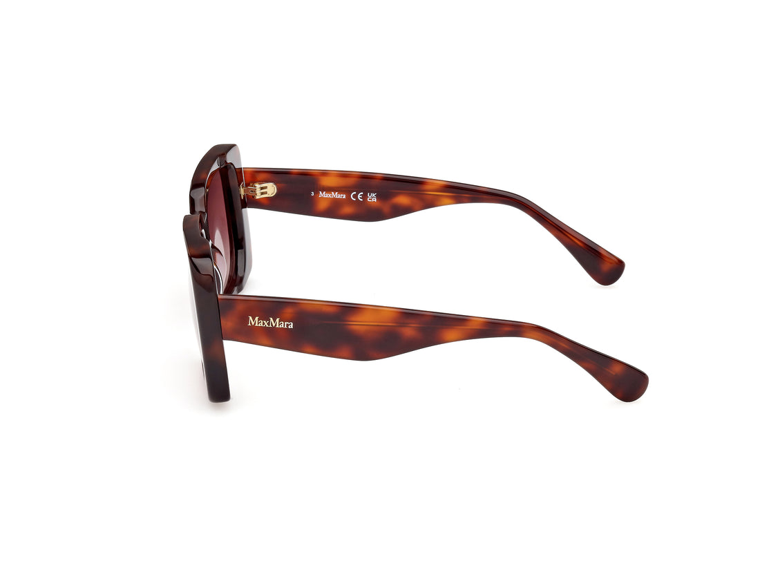 Occhiali da sole maxmara mm0091 52f havana femenino taglia 53mm - Vista dettagliata