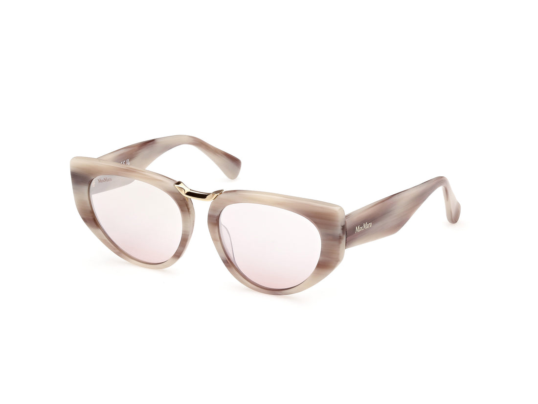 Sonnenbrillen maxmara mm0093 60g beige femenino größe 54mm - Hauptansicht