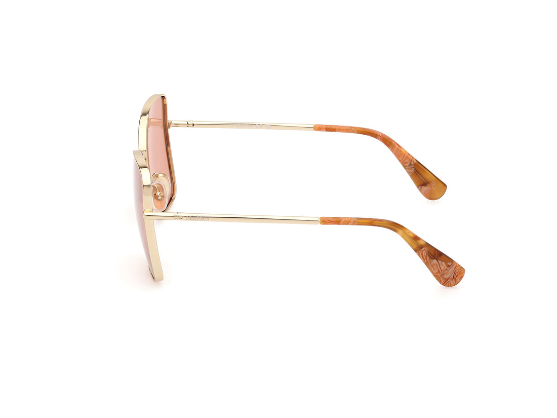 Gafas de sol maxmara mm0097 32e dorado femenino talla 59mm - Vista de detalle