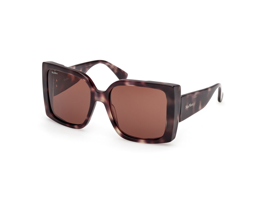 Sonnenbrillen maxmara mm0131 hinge 55e havana square femenino größe 56mm - Hauptansicht