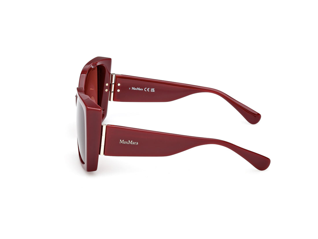 Sonnenbrillen maxmara mm0131 hinge 69s burdeos square femenino größe 56mm - Detailansicht