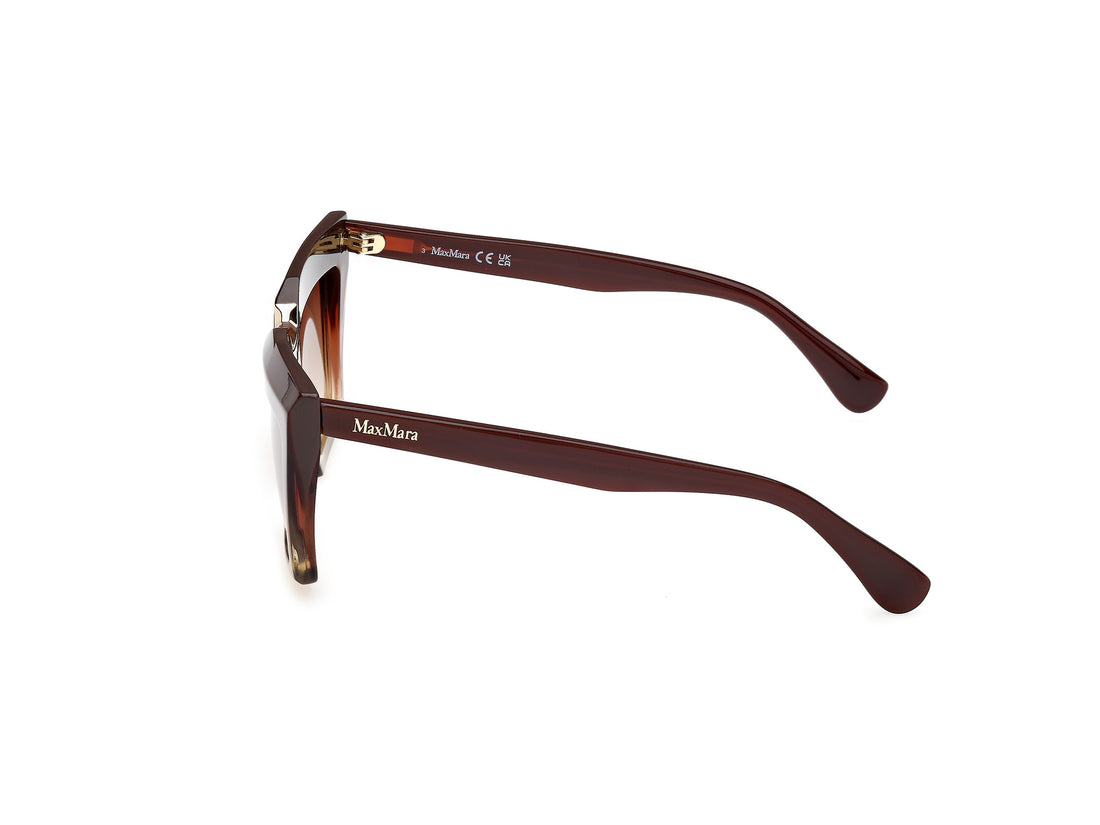 Sonnenbrillen maxmara mm0137 spark-7 50f marron rectangular femenino größe 56mm - Detailansicht
