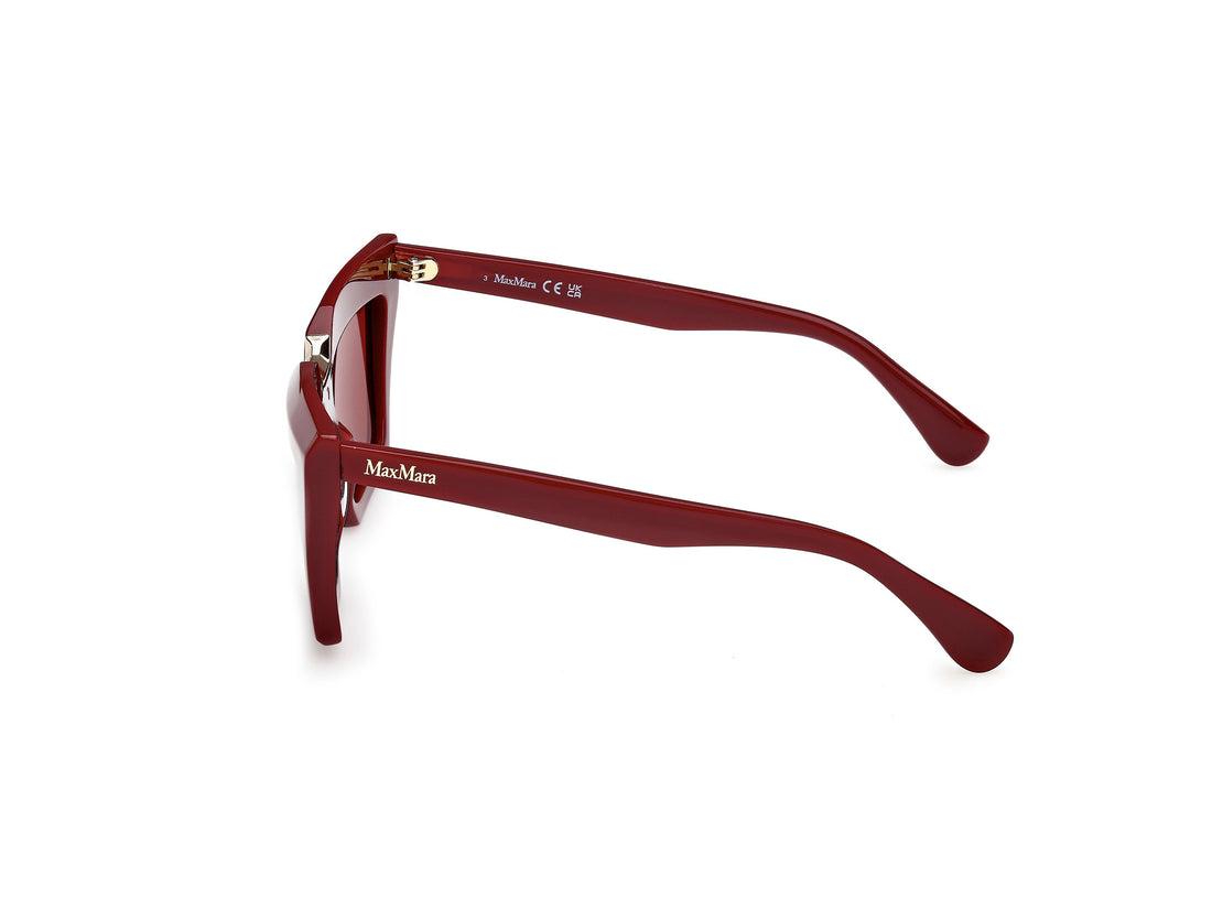 Sonnenbrillen maxmara mm0137 spark-7 69s burdeos rectangular femenino größe 56mm - Detailansicht