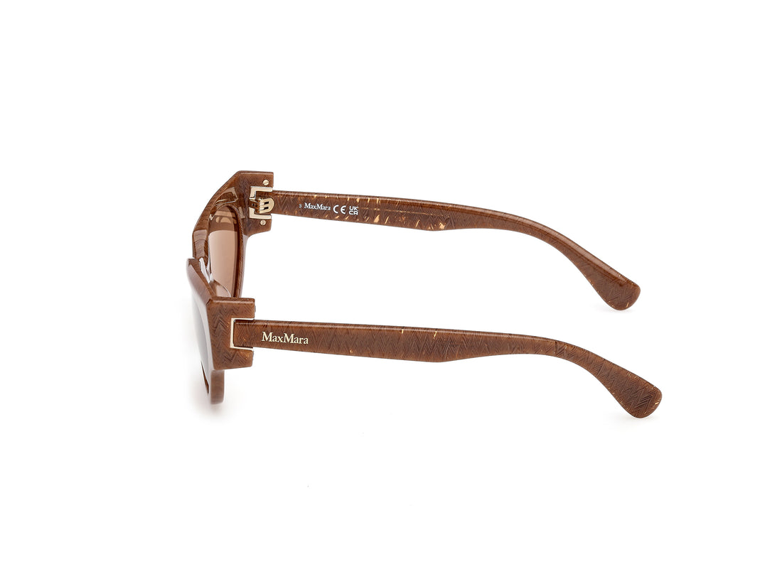 Sonnenbrillen maxmara mm0139 clip-1 56e havana cat eye femenino größe 55mm - Detailansicht