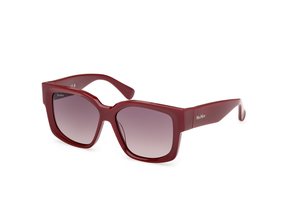 Gafas de sol maxmara mm0145 glimpse-7 69z burdeos round femenino talla 54mm - Vista principal