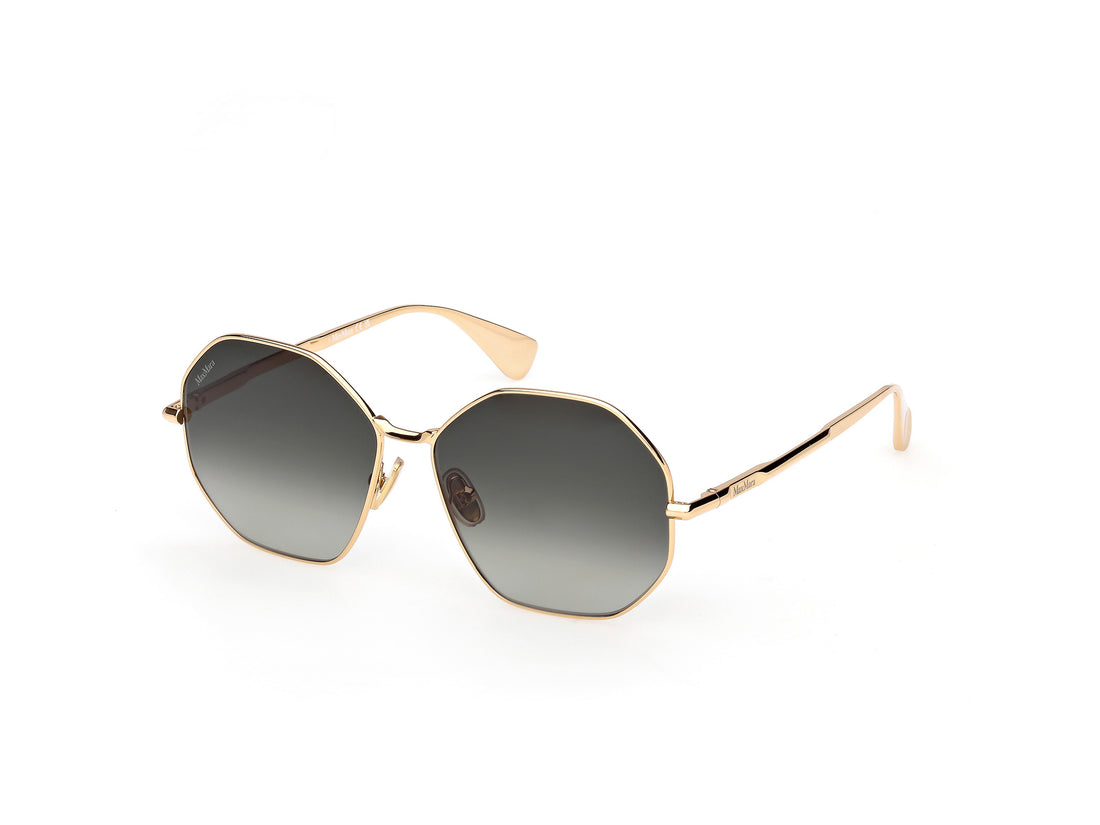 Gafas de sol maxmara mm0168 miller 30p dorado geometric femenino talla 57mm - Vista principal