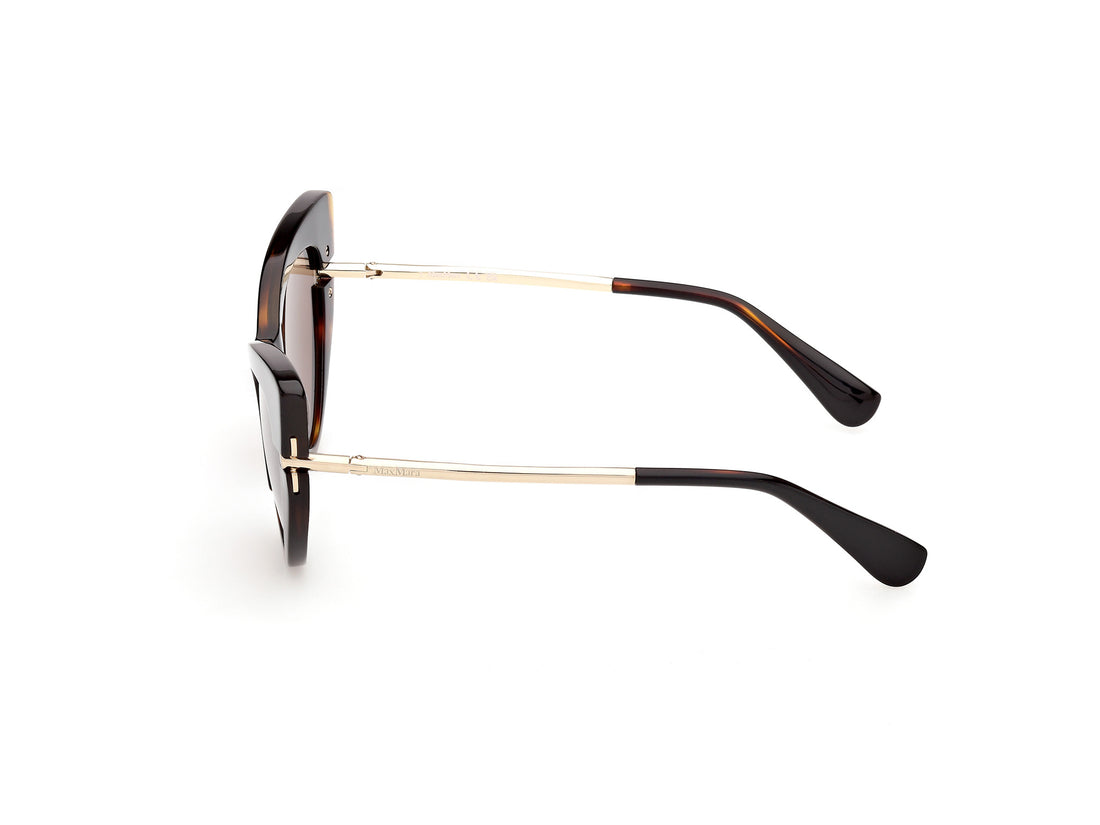 Occhiali da sole maxmara mm0187 56e havana cat eye femenino taglia 56mm - Vista dettagliata