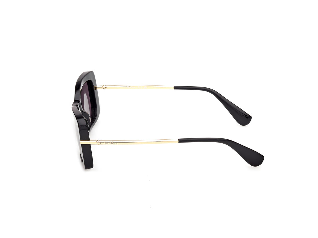 Gafas de sol maxmara mm0194 01a negro rectangular femenino talla 54mm - Vista de detalle