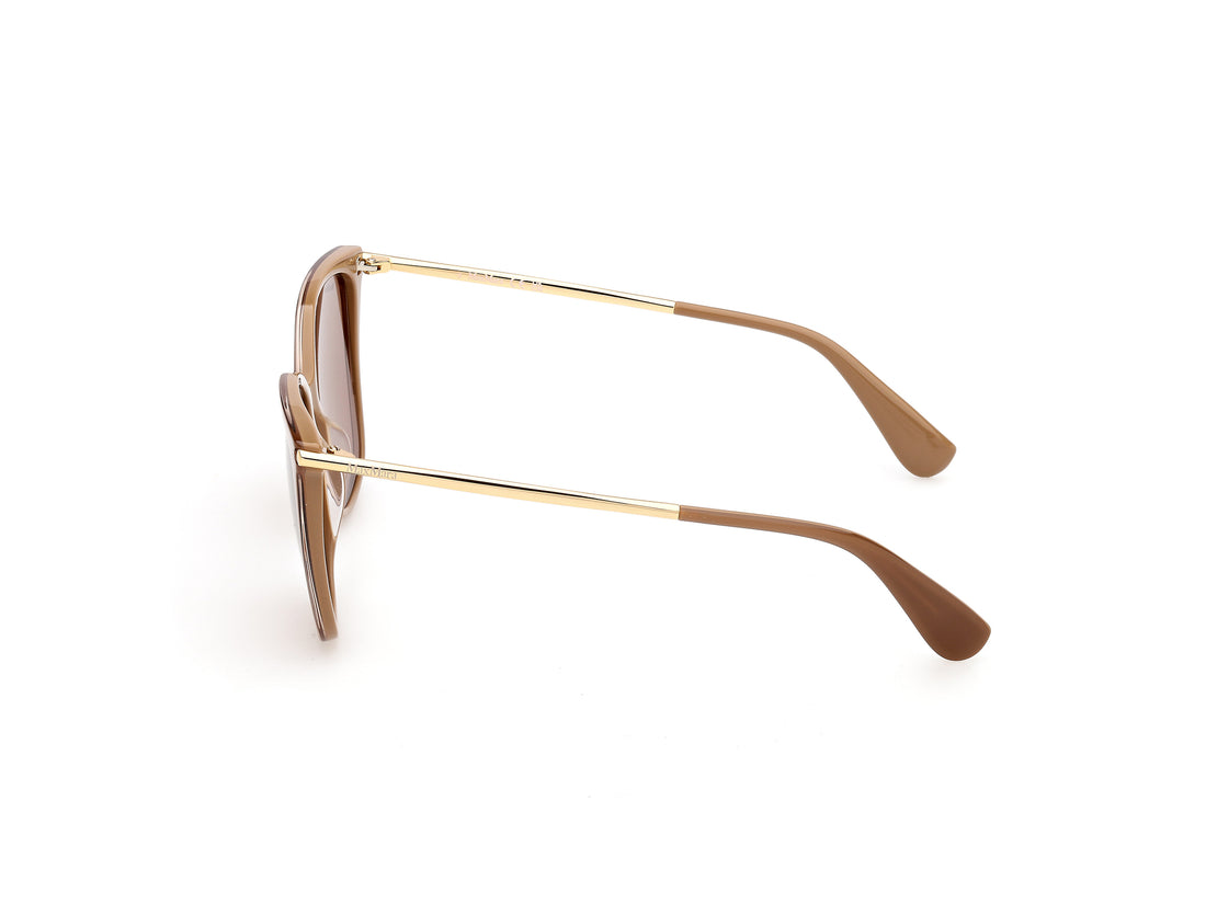 Sonnenbrillen maxmara mm0202 46e marron square femenino größe 55mm - Detailansicht