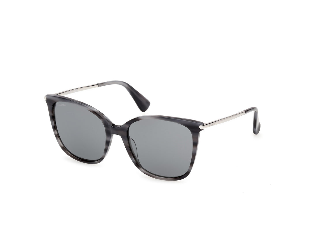 Sonnenbrillen maxmara mm0202 64a beige square femenino größe 55mm - Hauptansicht