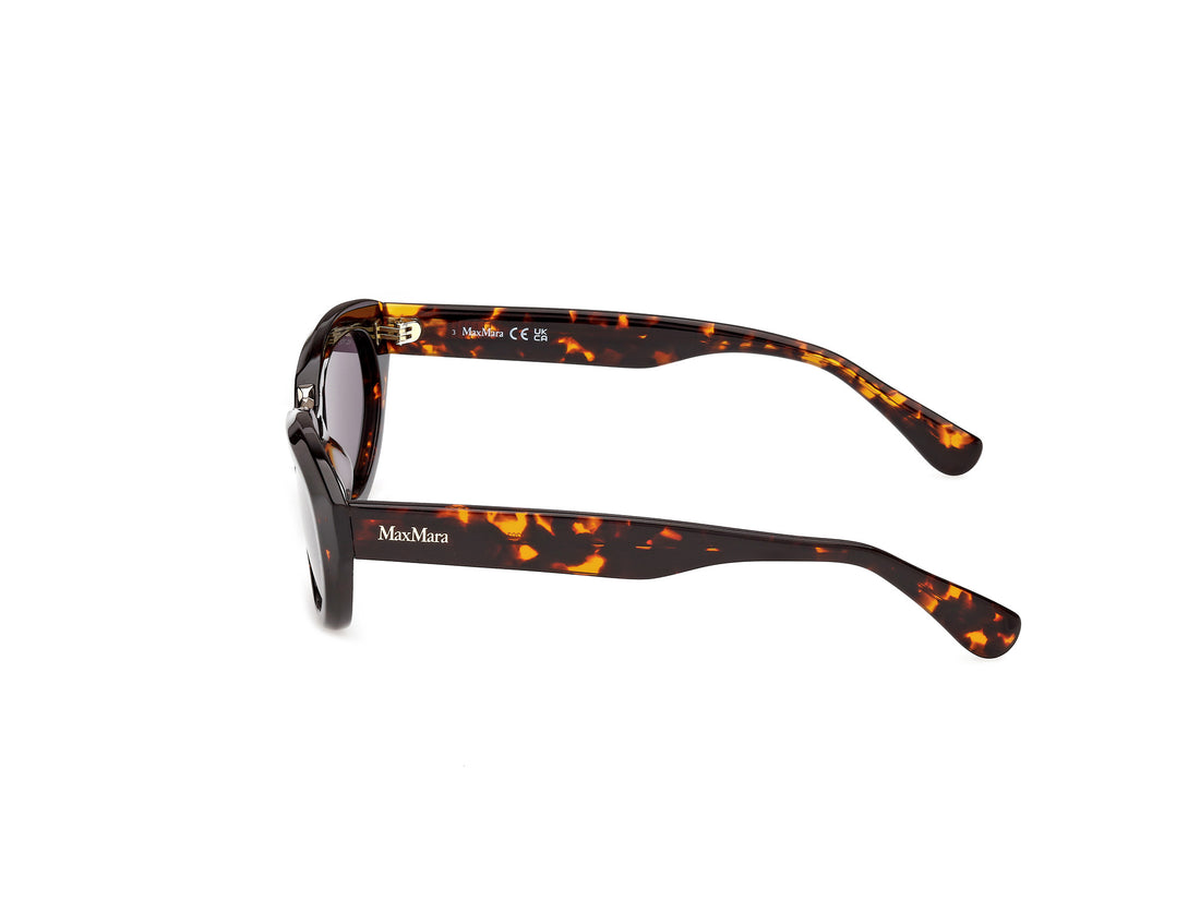 Sonnenbrillen maxmara mm0203 52a havana geometric femenino größe 53mm - Detailansicht
