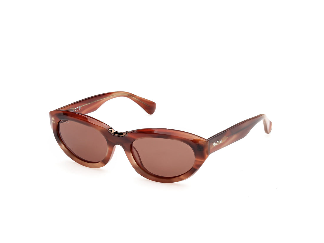 Sonnenbrillen maxmara mm0203 68e rojo geometric femenino größe 53mm - Hauptansicht