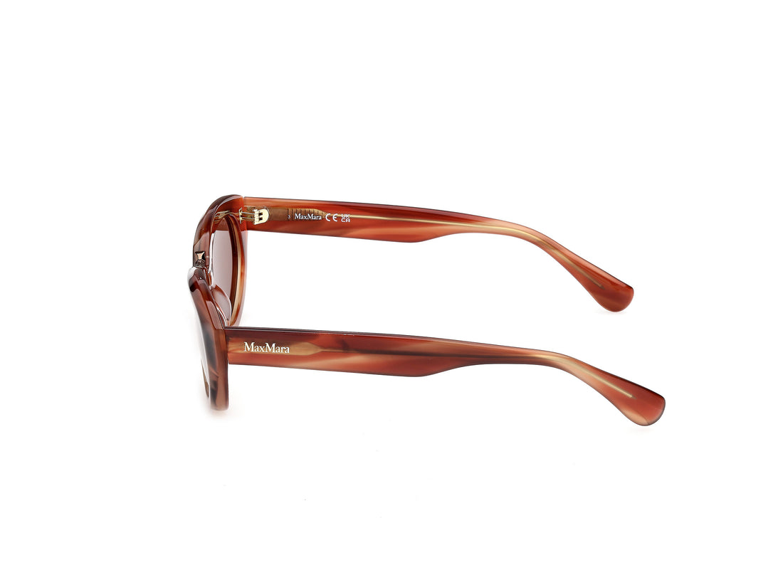 Sonnenbrillen maxmara mm0203 68e rojo geometric femenino größe 53mm - Detailansicht