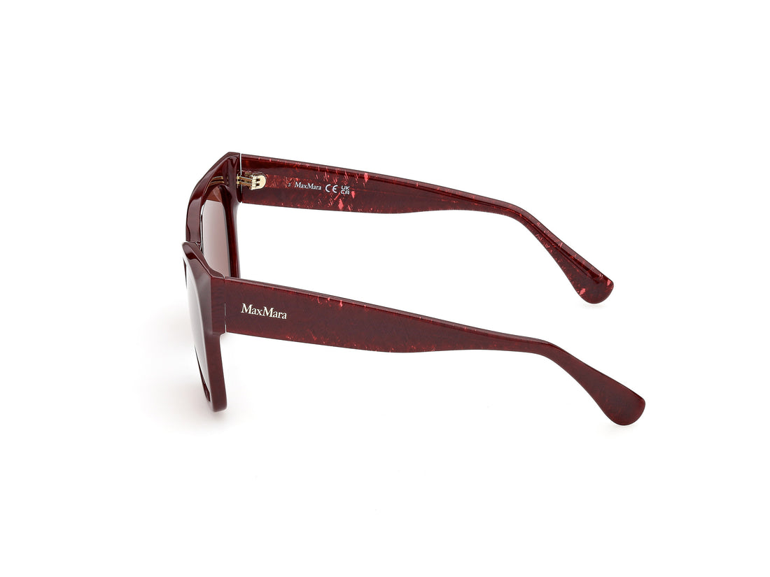 Sonnenbrillen maxmara mm0204 71e burdeos rectangular femenino größe 54mm - Detailansicht