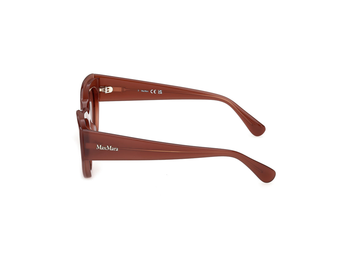 Lunettes de soleil maxmara mm0210 72e rosa cat eye femenino taille 53mm - Vue détaillée